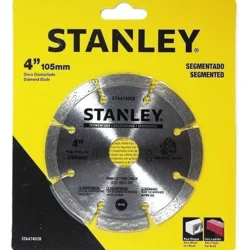 Disco Diamantado 4 Polegadas Segmentado Stanley - STA47402B